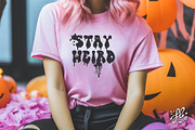 Bloody Groovy Halloween font, a Handwritten Font by Huxmay (Thumbnail 9 of 11)