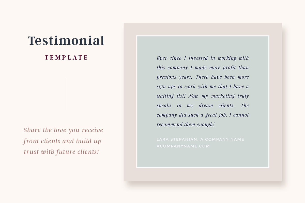 Hepburn Instagram Post Templates, a Social Media Template by Head of House (Photo 8 of 12)