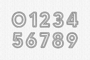 Triple Outline, a Handwritten Font by Fourteen Letter (Thumbnail 5 of 5)