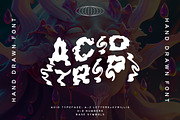 Acid(Trip) - Acid typeface +Cyrillic, a Symbol Font by saintricchi (Thumbnail 1 of 6)