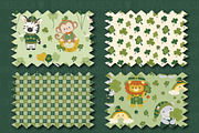 Shamrock safari set, an Animal Illustration by Poppymoondesign (Thumbnail 3 of 5)