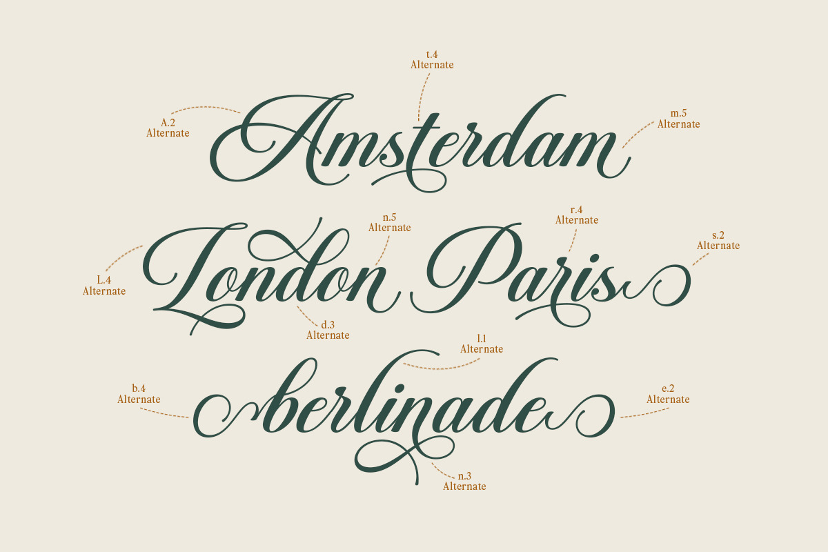 Peristiwa Script, a Script Font by Attract Studio (Photo 10 of 15)