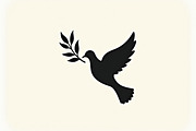 Peace Dove Silhouette Bundle, an Illustration by BIPLOB EXPERT (Thumbnail 10 of 21)