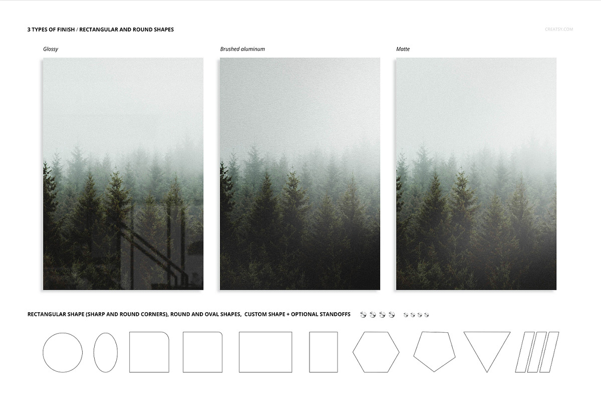 Aluminium Metal Print Mockup Scene, a Household Mockup by Creatsy (Photo 3 of 12)