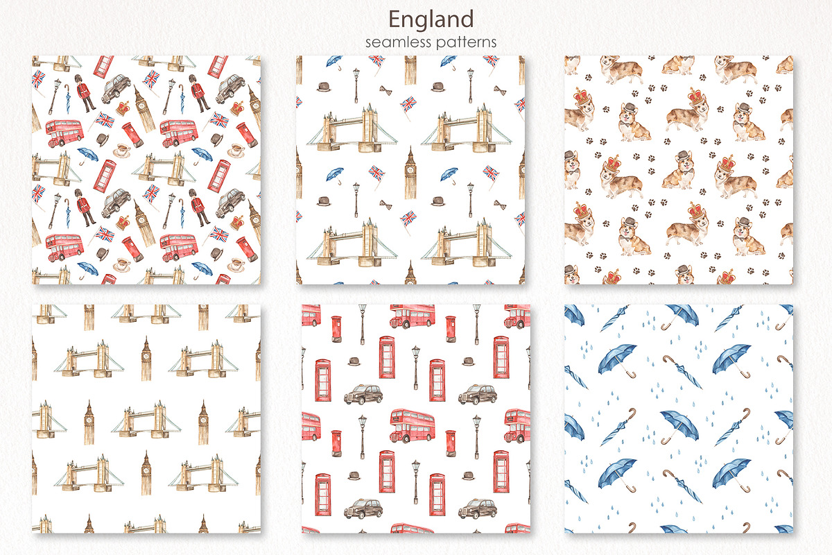 England watercolor collection, an Animal Illustration by Marina Ermakova (Photo 9 of 11)