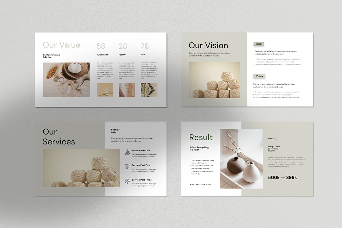 Minimal Presentation Template, a Presentation Template by Dream-Lab (Photo 3 of 7)
