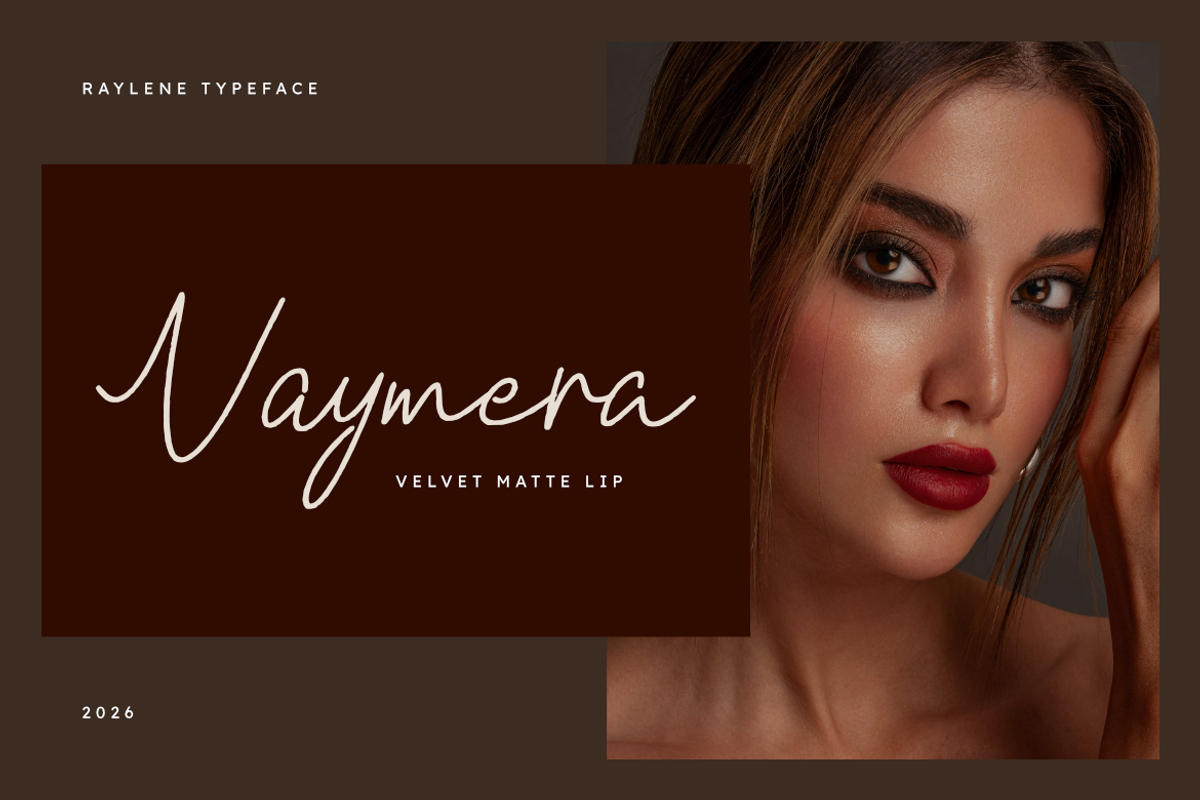 Raylene — Modern Signature Font, a Handwritten Font by Masyafi Studio (Photo 8 of 8)
