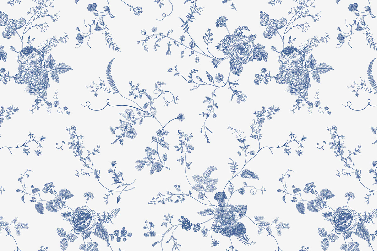 The Tree of Life. Blue and white, a Decorative Illustration by olga.korneeva (Photo 9 of 12)