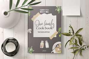 Cook Book Canva Template