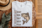 Boat Rod Bait Beer Fish PNG, Funny, an Illustration by SharpMarketplace (Thumbnail 5 of 9)