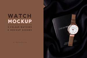 WATCH LOGO MOCKUP