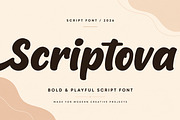 Scriptova, a Script Font by Wow Magic (Thumbnail 1 of 6)