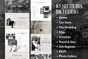 Squarespace RSVP Wedding Template, a Squarespace Template by Sofia Designs (Thumbnail 3 of 7)