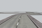 Road Modules PBR Pack, an Architecture 3D Model by Daniel Mikulik (Thumbnail 12 of 24)