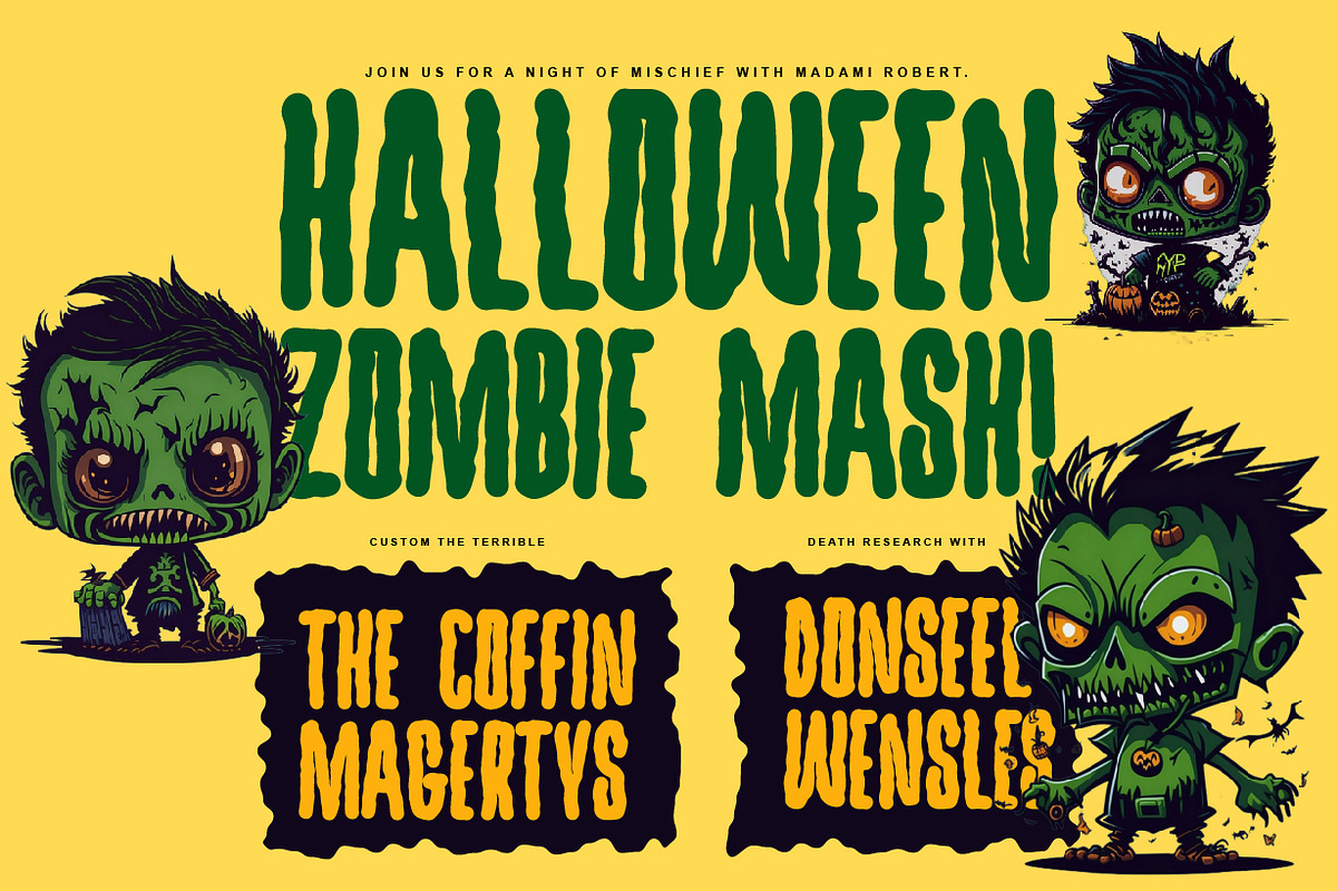 Spinky - Hallowen Display Font, a Handwritten Font by NuType (Photo 9 of 10)