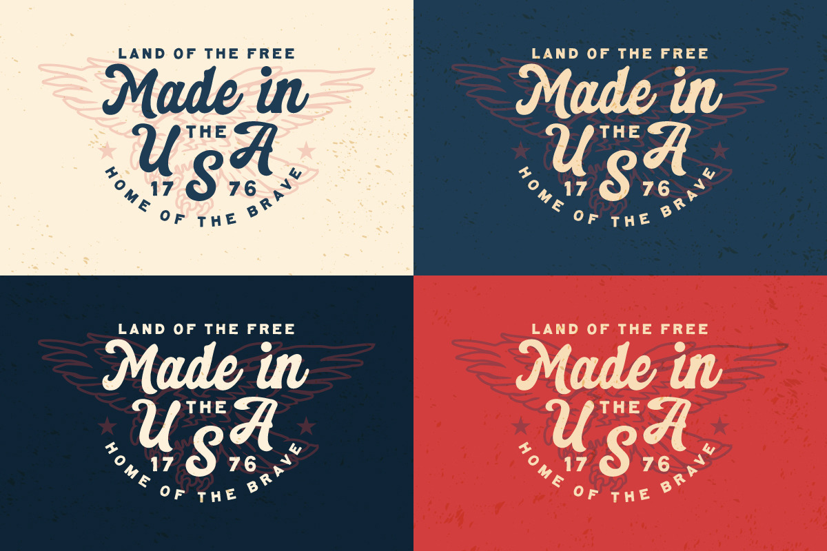 American Houpmer – Bold Rough Script, a Script Font by RYS Design Studio (Photo 9 of 10)