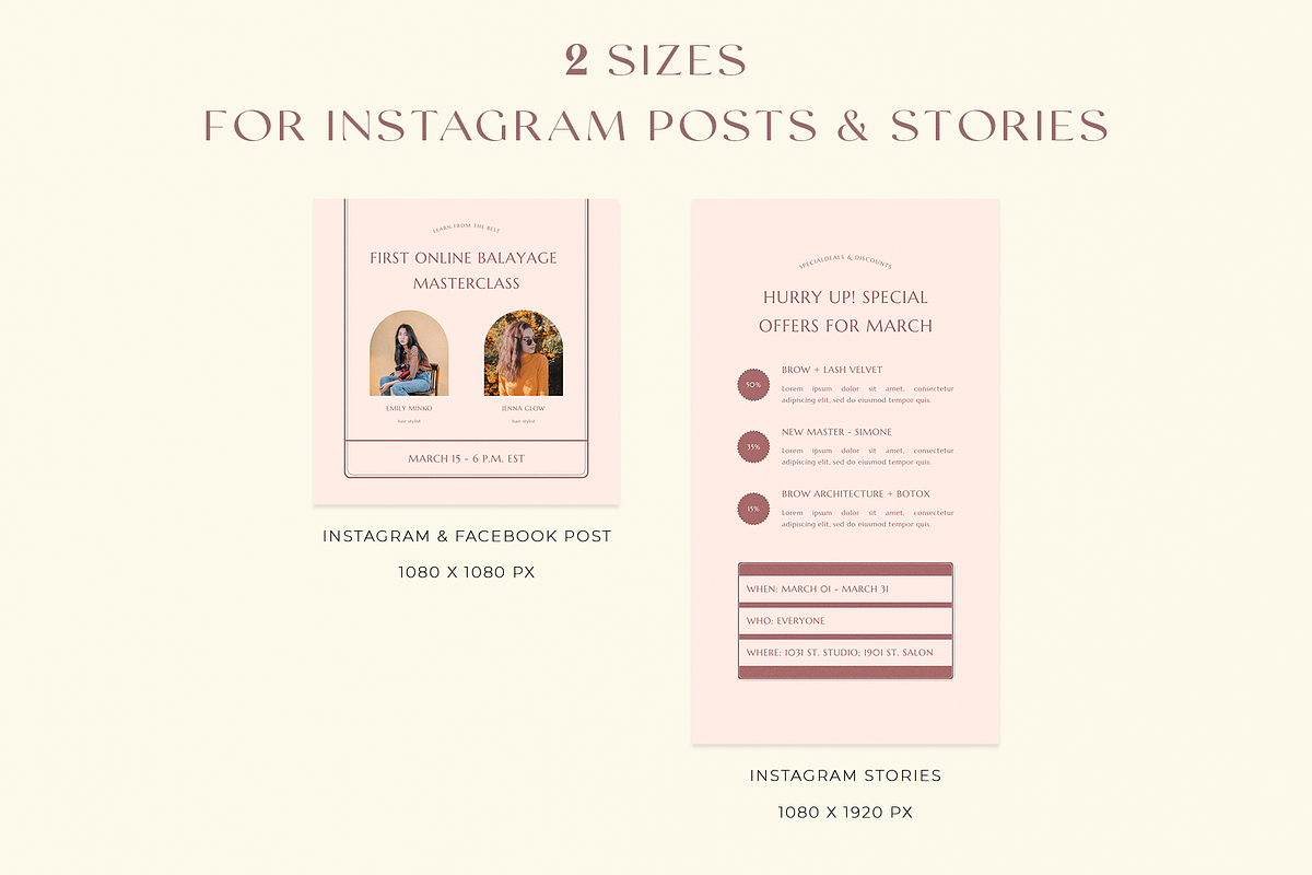 Beauty Bundle 3 in 1 | 55% OFF, a Social Media Template by Ralony (Photo 14 of 30)