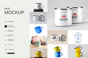 Premium Mug Mockup Bundle, a Cups & Container Mockup by graphypix (Thumbnail 3 of 13)