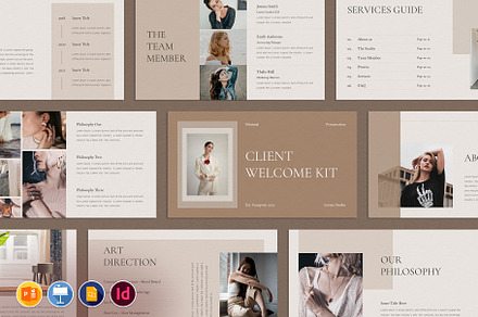 Client Welcome Kit Presentation, a Presentation Template by TemplatesForest