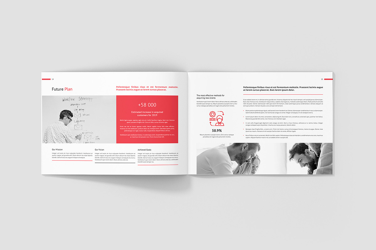 Business Marketing Company Landscape, a Brochure Template by artbart (Photo 5 of 9)