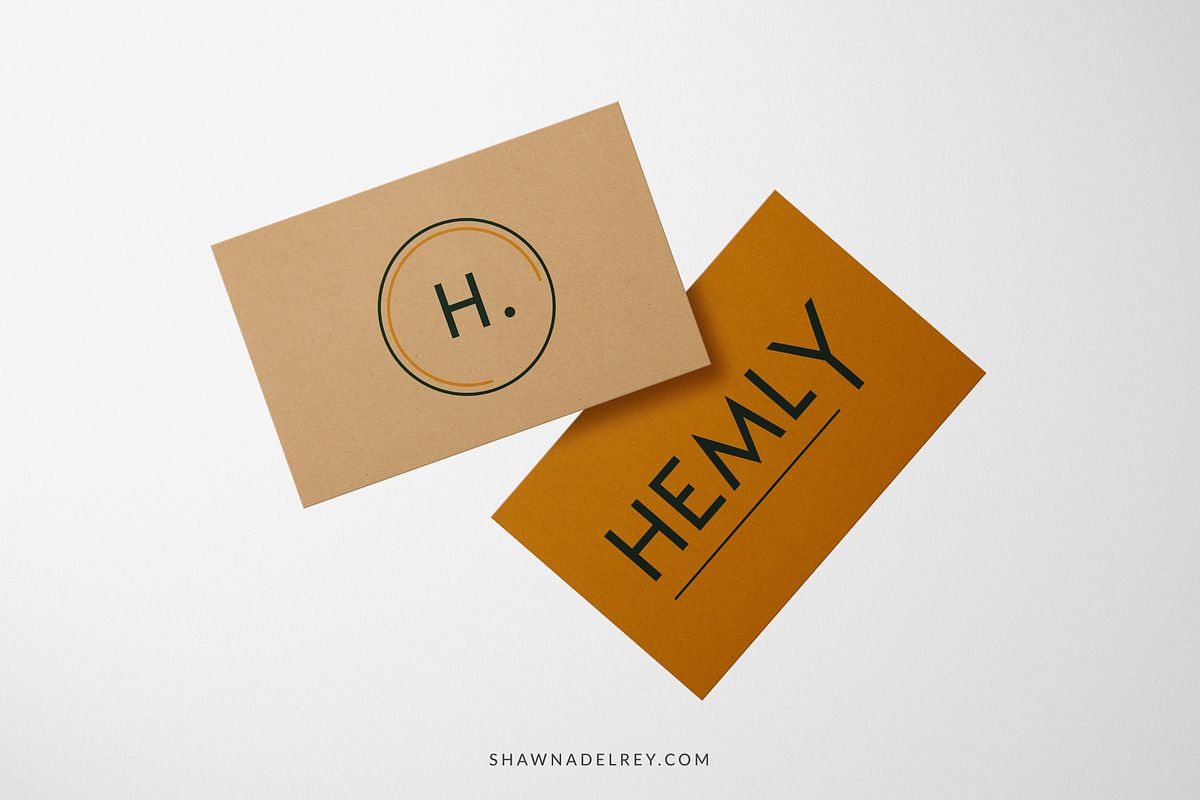 Brand Identity Starter Kit - Hemly, a Branding & Logo Template by Shawna Del Rey (Photo 2 of 6)