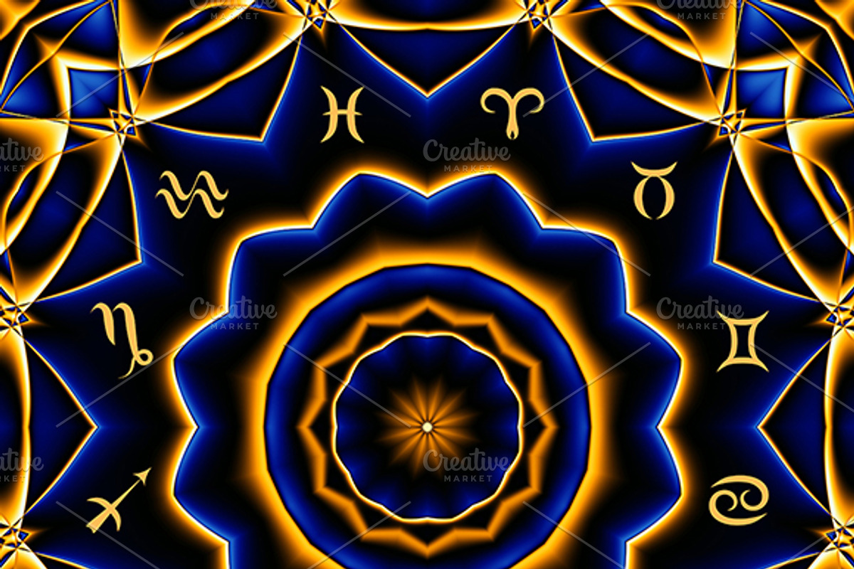 30 mystic zodiac signs circles, an Object Graphic by tkdesign (Photo 7 of 31)