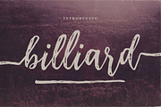 Billiard Font Duo, a Script Font by Deeezy (Thumbnail 5 of 7)