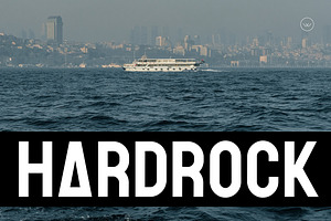 Hardrock - Modern Typeface