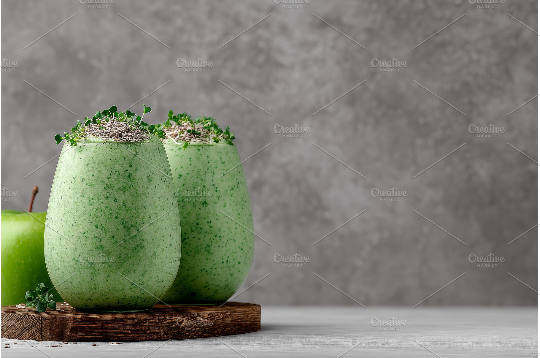 A refreshing blend of micro-green, a Food & Drink Photo by ZinetroN