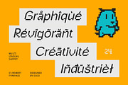 CS Robert – Pixel Font, a Sans Serif Font by Craft Supply Co. (Thumbnail 4 of 8)