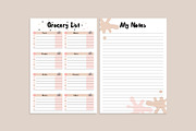 Daily Weekly Monthly Planner Pack, a Stationery Template by Amit Debnath (Thumbnail 3 of 4)
