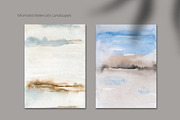Minimalist Watercolor Landscapes, a Background Graphic by Marmoris.Arts (Thumbnail 10 of 23)