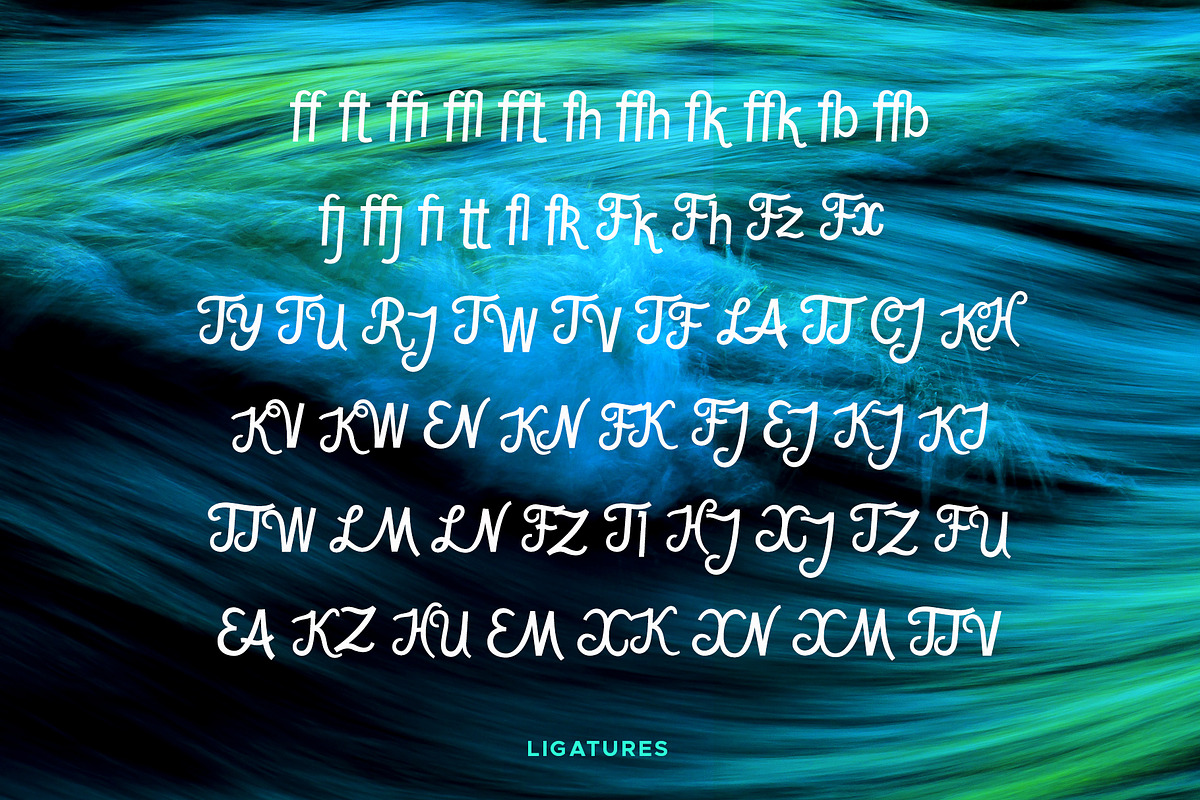 Mur Typeface preview 5