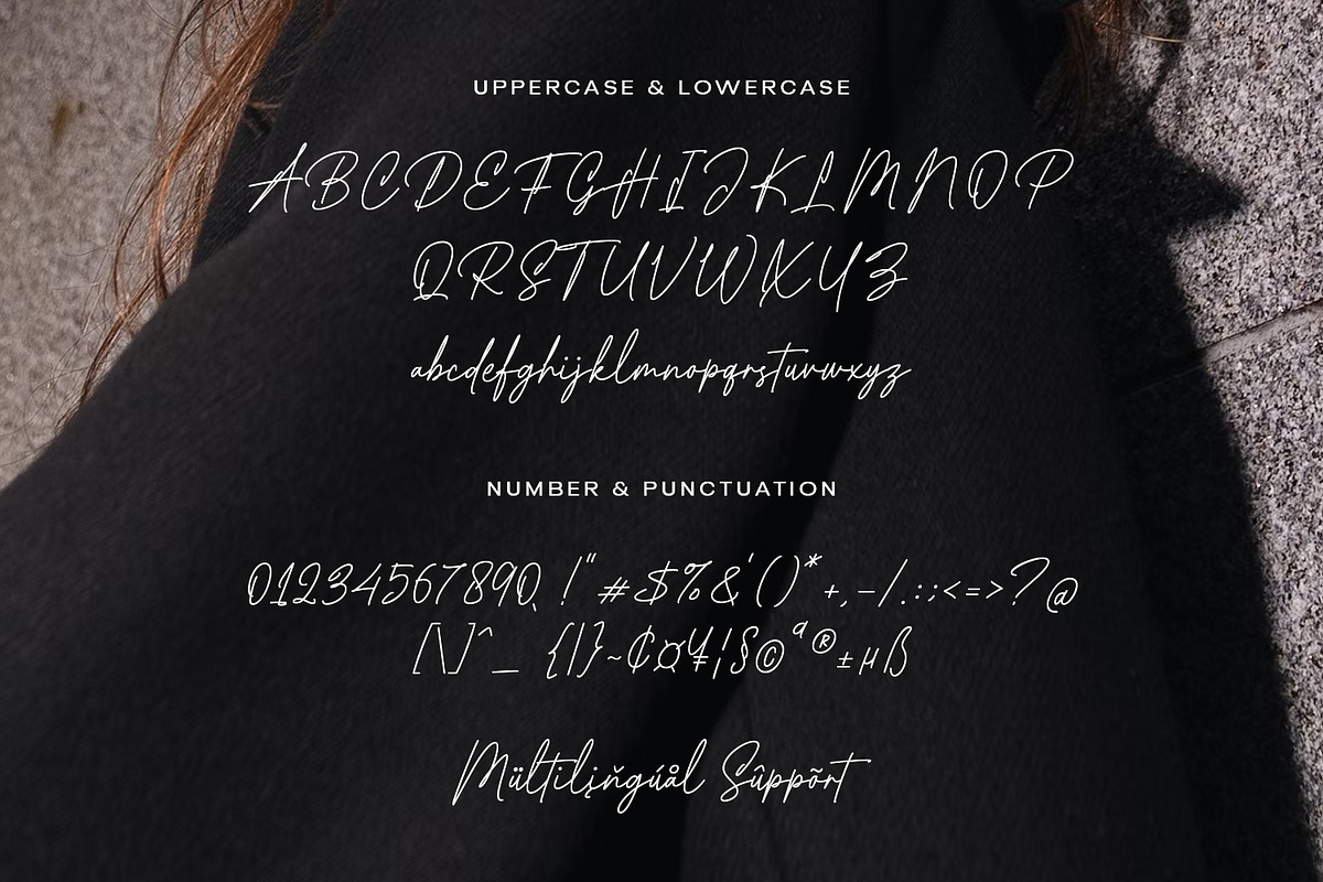 Botical Handwritten Signature Font, a Script Font by nizarbagasm (Photo 6 of 8)