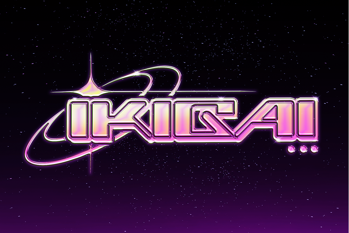 Y2K Chrome Photoshop Text Effects, a Layer Style Add-On by Sixtysix Labs (Photo 3 of 11)