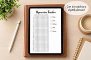 Mental Health Trackers Bundle, a Stationery Template by DreamyOverlay (Thumbnail 8 of 8)