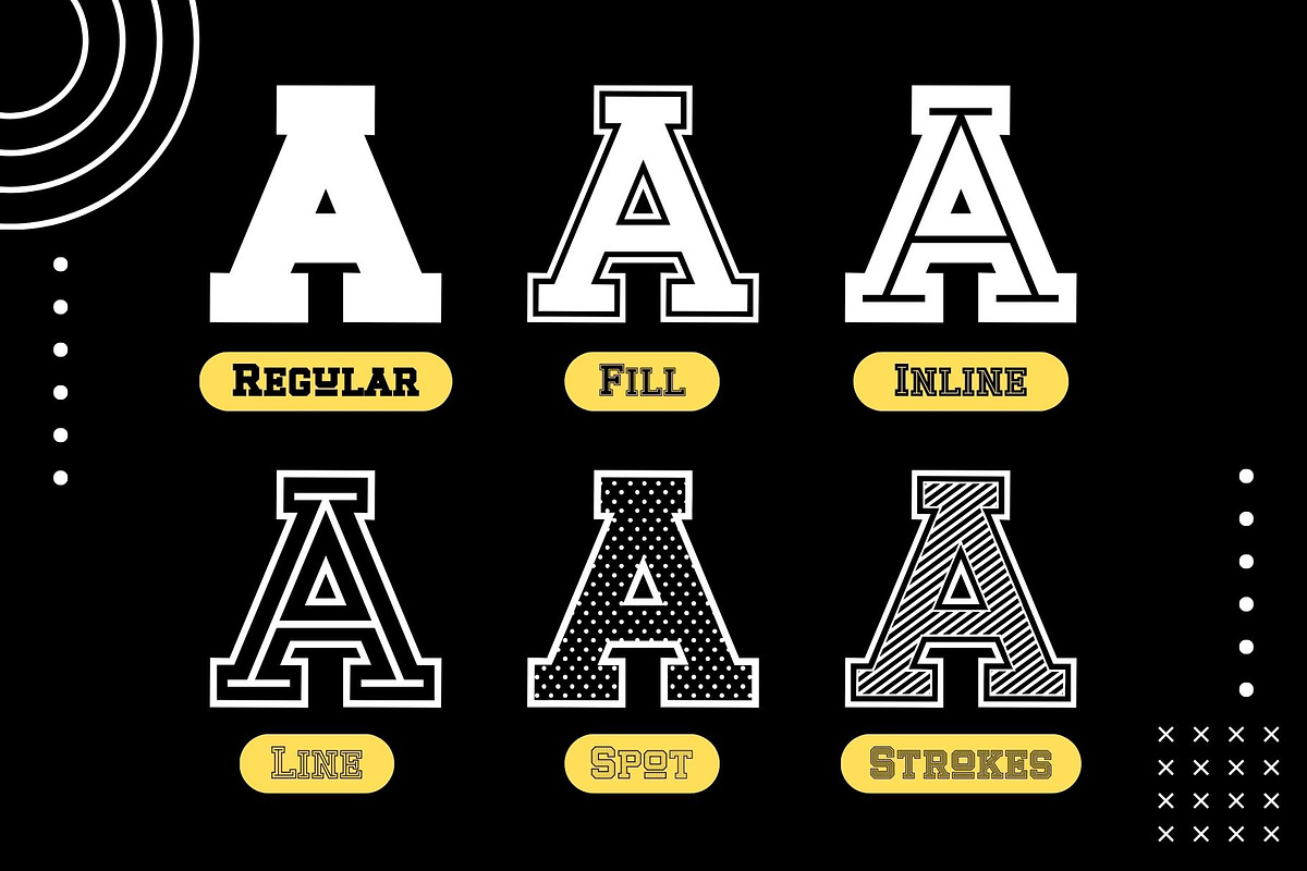 Fox Sport 6 Fonts Style, a Slab Serif Font by Fox7 By Rattana (Photo 2 of 12)