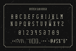 Rustica Slab Font