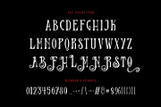 Hallest Blackletter Display Font, a Blackletter Font by Maulana Creative (Thumbnail 3 of 7)