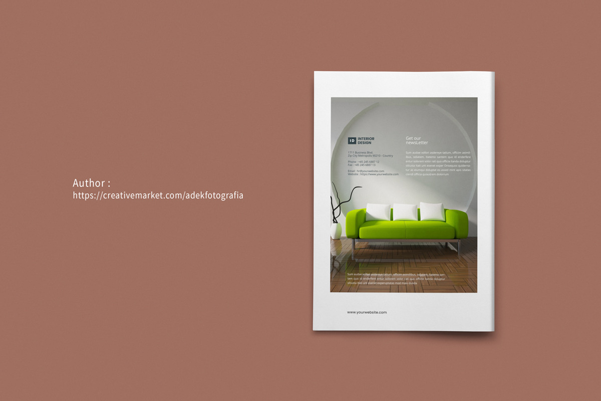 Interior Design Catalogs, a Brochure Template by adekfotografia (Photo 10 of 10)