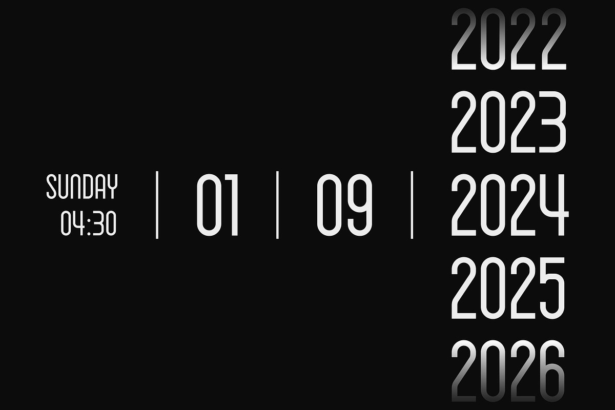 Lunex, a Sans Serif Font by Lemockup (Photo 5 of 9)