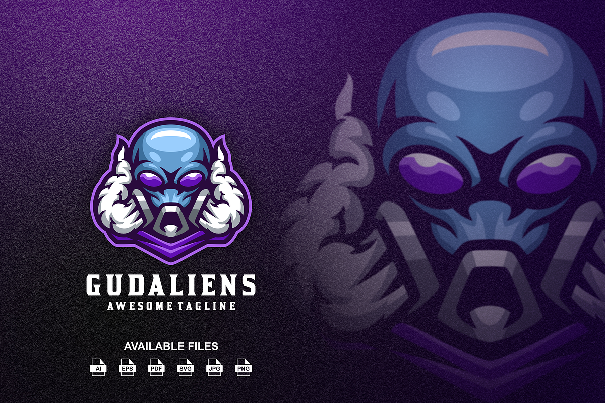 Alien Logo, a Design Template by artchiles_design