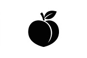Peach Leaf Silhouette Collection, an Object Graphic by Designs_River (Thumbnail 2 of 3)