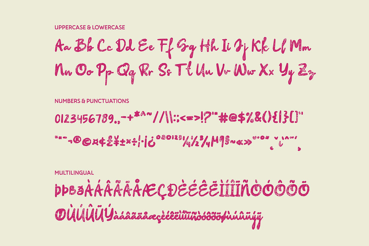 CS Sachie Stamp, a Script Font by Craft Supply Co. (Photo 8 of 8)