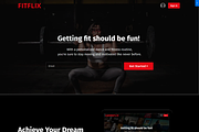FitFlix Website Theme for Kajabi, a Landing Page Template by Dev Lab (Thumbnail 4 of 4)