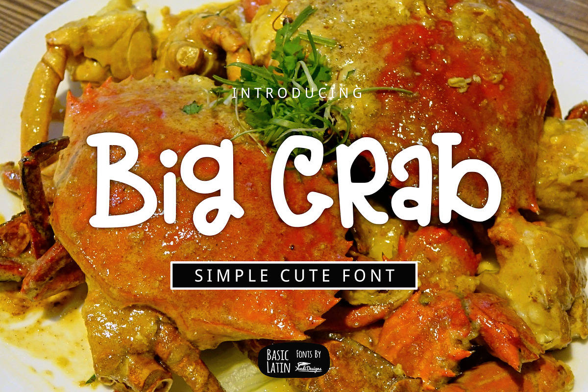 Big Crab Font