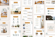 Airbnb Welcome Book Template | Canva, a Magazine Template by Ciera Design Templates (Thumbnail 5 of 7)