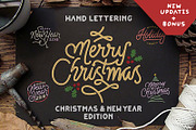 (Lettering)Christmas & New Year 2019, an Object Graphic by Mister Doodle (Thumbnail 1 of 4)