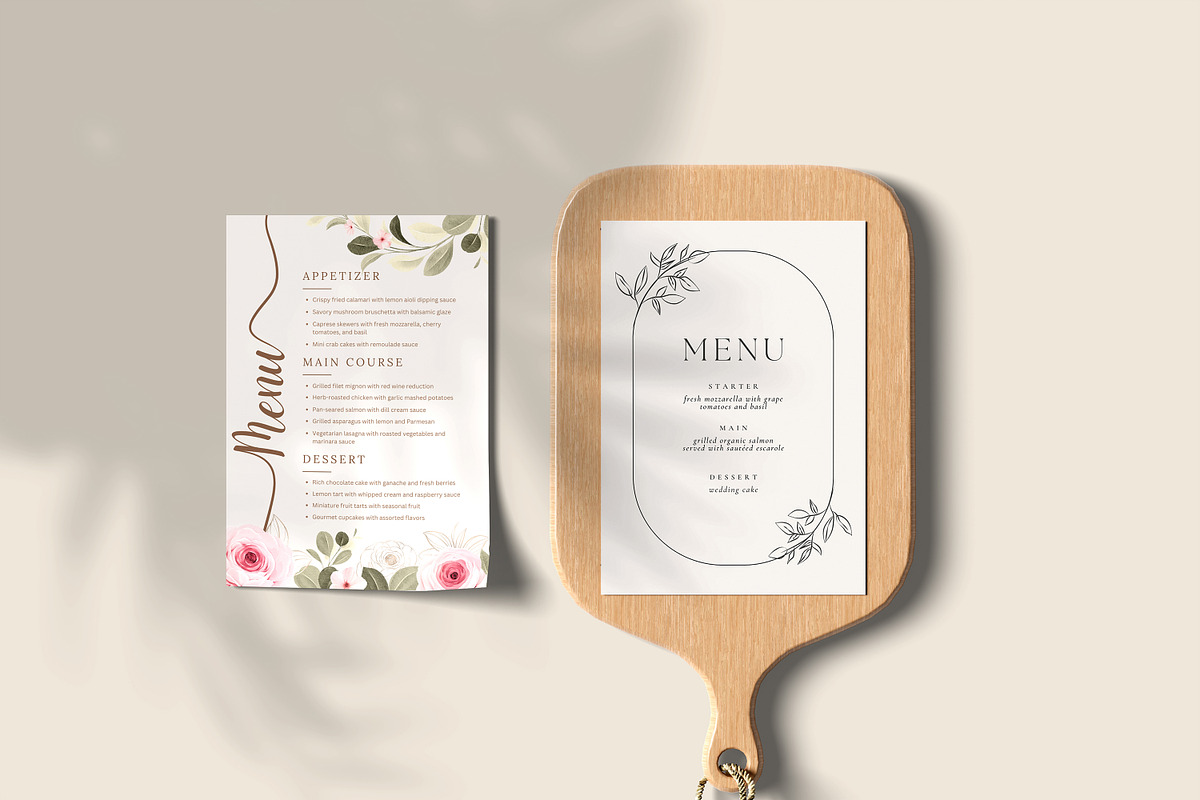 Menu Mockup, a Packaging Mockup by Getdesign (Photo 4 of 7)