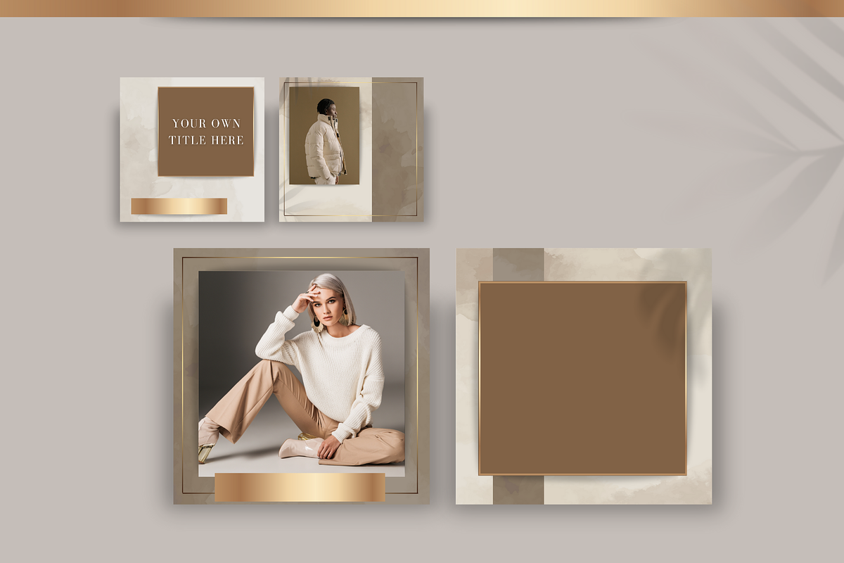 Beige Instagram Template for Canva, a Social Media Template by Innova Studio (Photo 5 of 8)